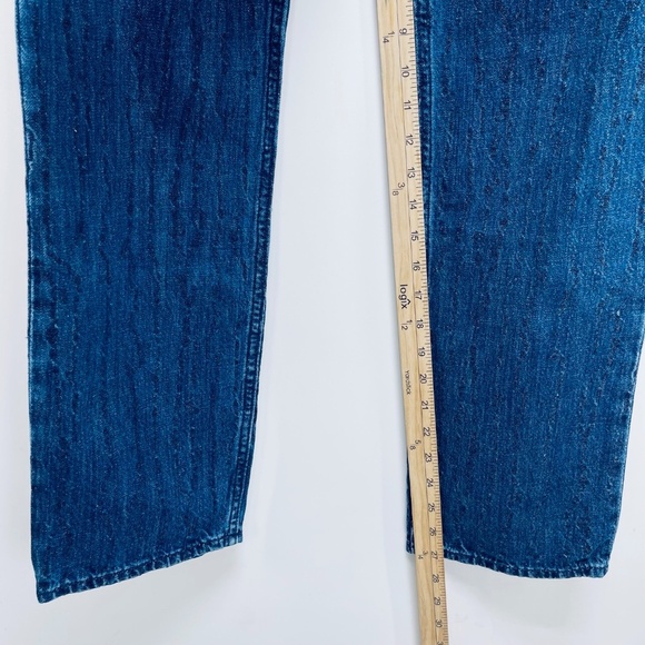 Levi's 70's High Straight Wellthread Collection Women’s Jeans Blue Sz 28x29 New - Picture 10 of 16